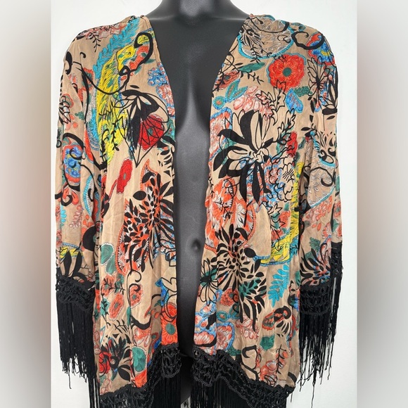 Sans Souci Kimono Top in Size M - Picture 4 of 6